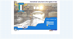 Desktop Screenshot of entry.canottaggio.net